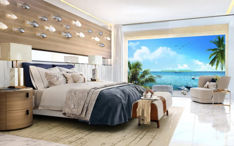 sea veiw bedroom